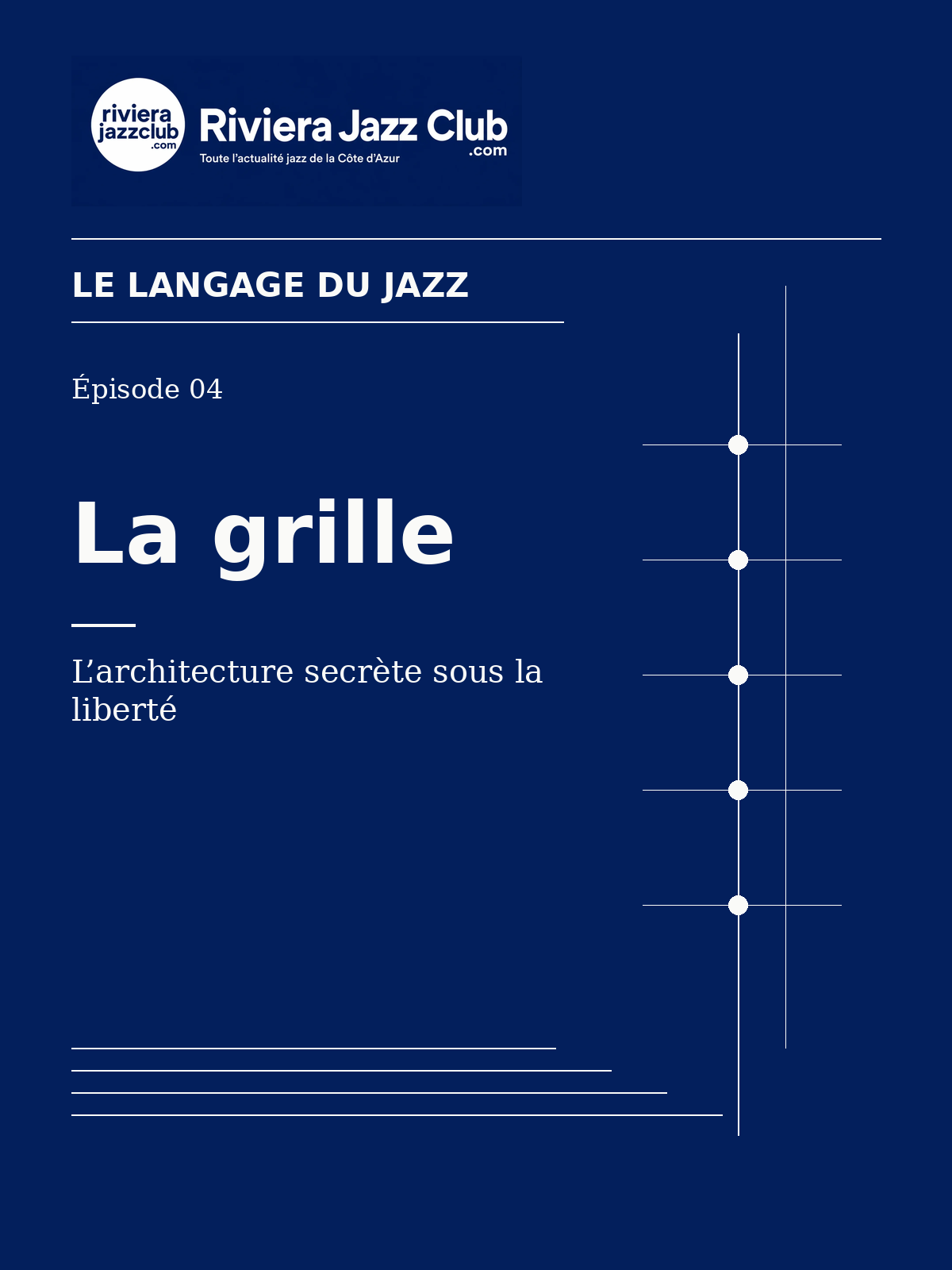 La grille — Riviera Jazz Club