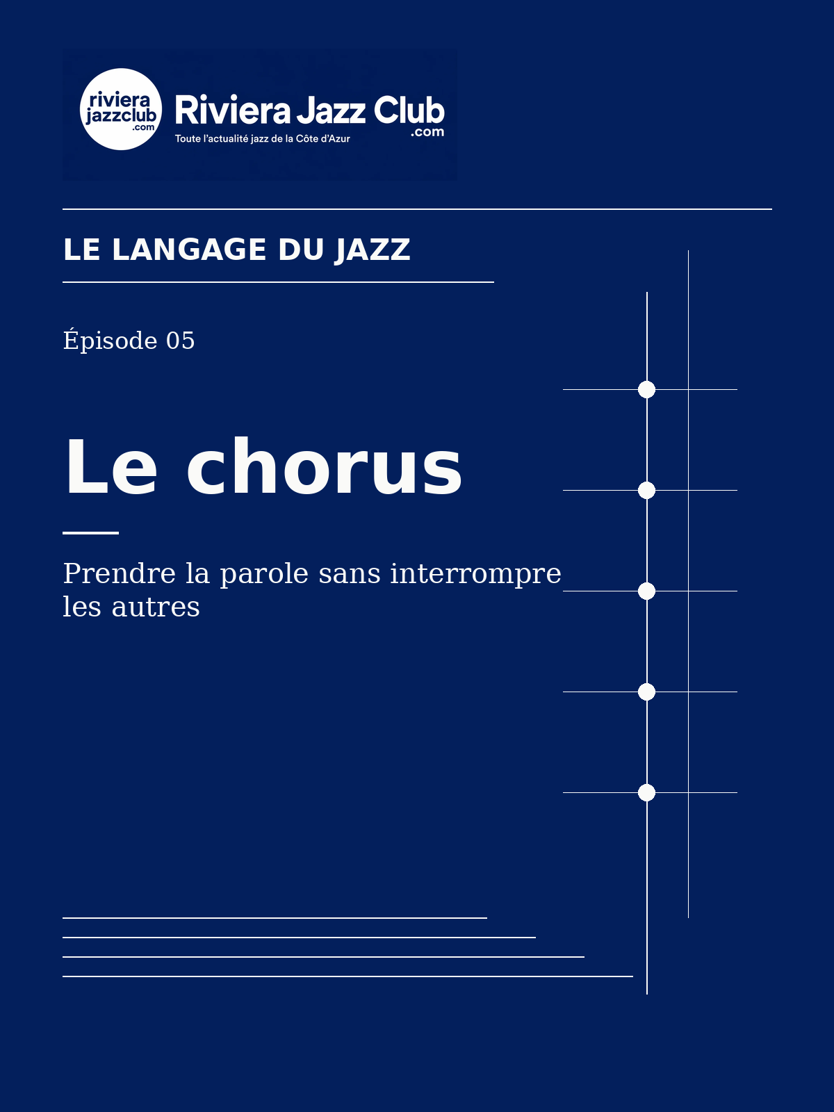 Le chorus — Riviera Jazz Club