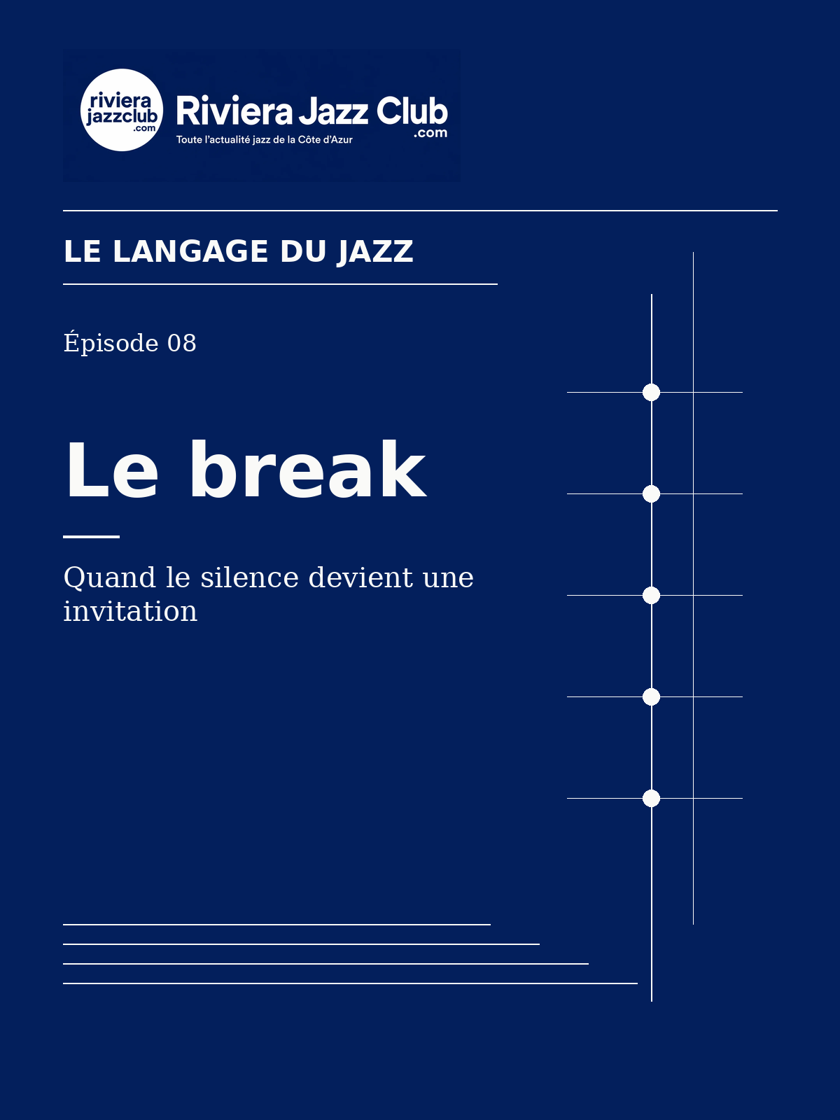 Le break — Riviera Jazz Club