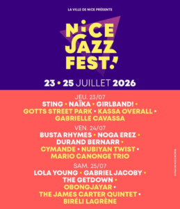 Nice jazz Fest 2026