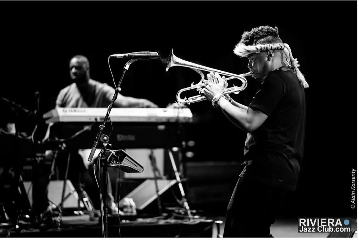 Trompette en concert — © Alain Karsenty / Riviera Jazz Club — Tous droits réservés