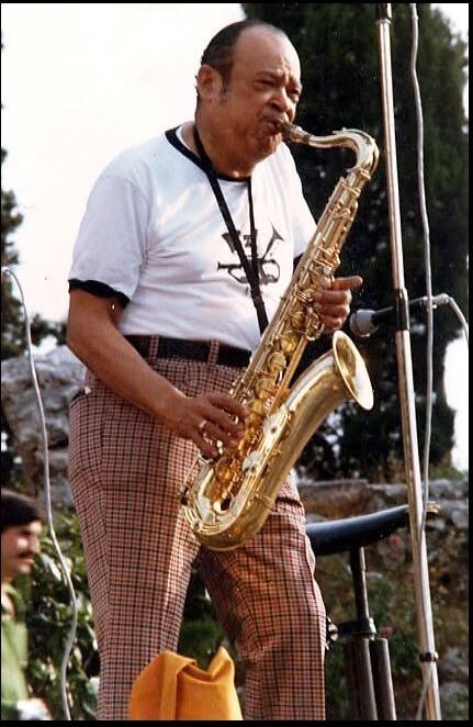 Arnet Cobb à la Grande Parade 1977 — © Gérard Demonchy / Riviera Jazz Club
