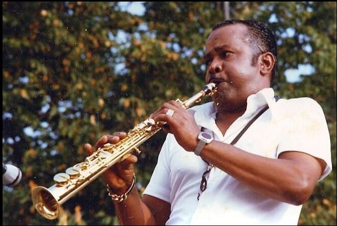 Rudy Rutherford à la Grande Parade 1977 — © Gérard Demonchy / Riviera Jazz Club