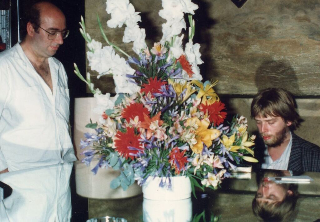 François Rilhac avec Laurent Gianez, à la Grande Parade 1987 — photo Gérard Demonchy