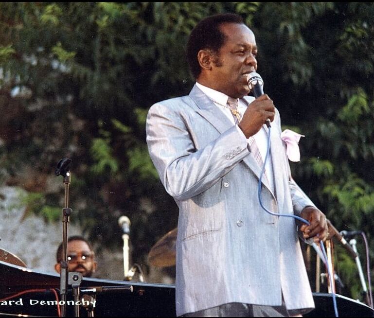 Lou Rawls à la Grande Parade 1989 — © Gérard Demonchy / Riviera Jazz Club