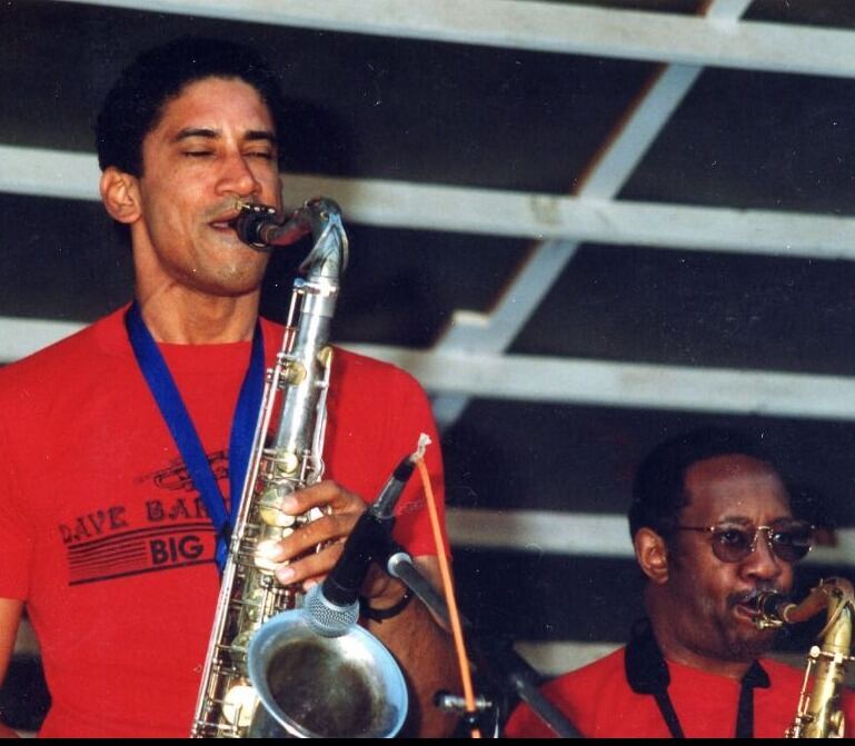 Amadee Castenelle à la Grande Parade 1990 — © Gérard Demonchy / Riviera Jazz Club