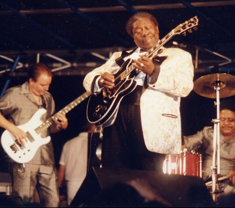 Calep Emphrey à la Grande Parade 1991 — © Gérard Demonchy / Riviera Jazz Club
