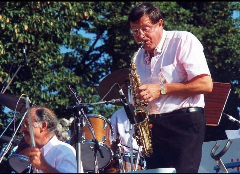 Jean Lefevre à la Grande Parade 1991 — © Gérard Demonchy / Riviera Jazz Club