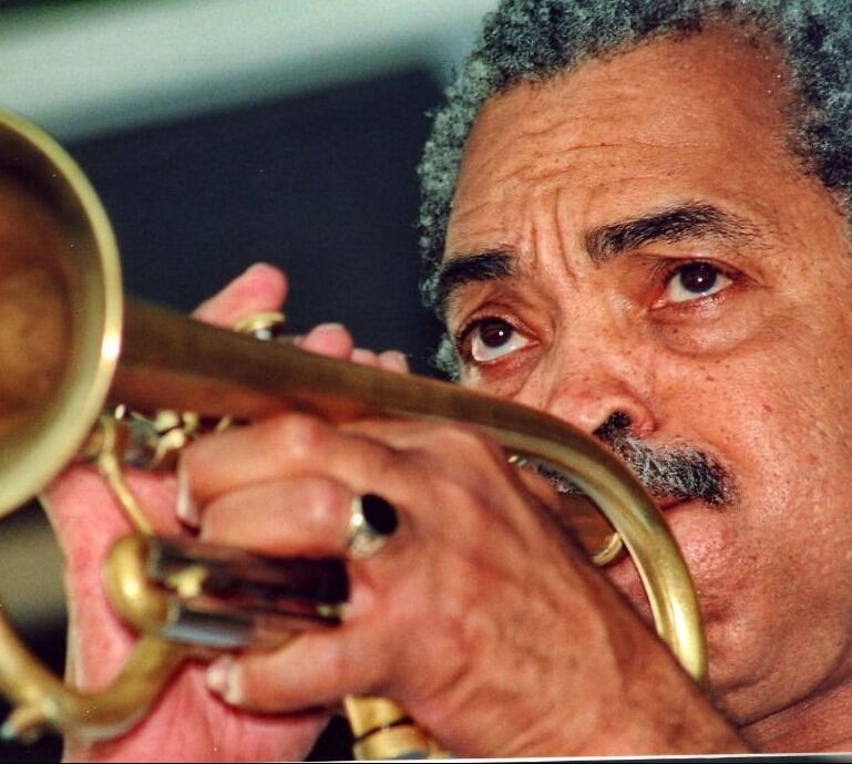 Art Farmer à la Grande Parade de Nice 1992 — © Gérard Demonchy / Riviera Jazz Club
