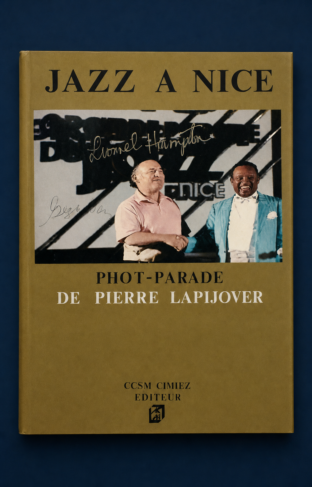 Couverture du livre Jazz à Nice – Photo-Parade de Pierre Lapijover